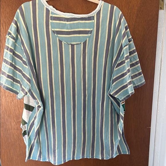 Striped Colorblock T-Shirt - Picture 3 of 4